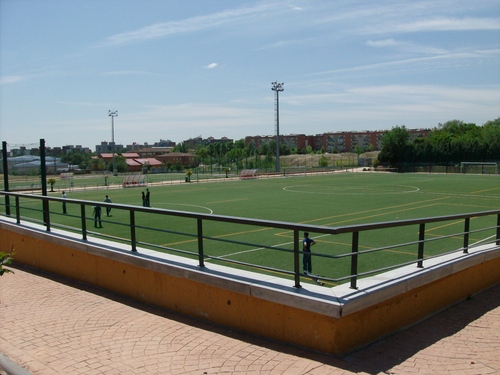 Ciudad Deportiva "La cantera", lugar de entrenamiento de la Escuela de Fútbol Horrillo/Geodruid.com