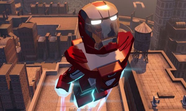 Iron Man en el videojuego. Foto propiedad de Lego.