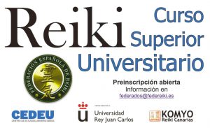 Anuncio de los cursos superiores de reiki / Imágen de la Universidad Rey Juan Carlos