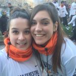 Eliana Fuentes Alonso y Laura Camacho Sánchez, corredoras de la San Silvestre / Laura Camacho Sánchez